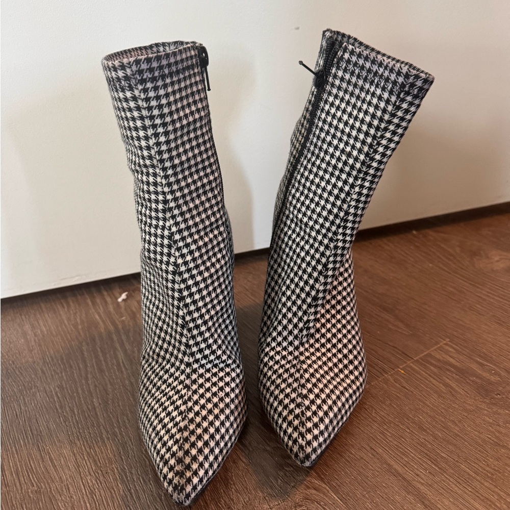 Jeffrey Campbell Houndstooth Boots